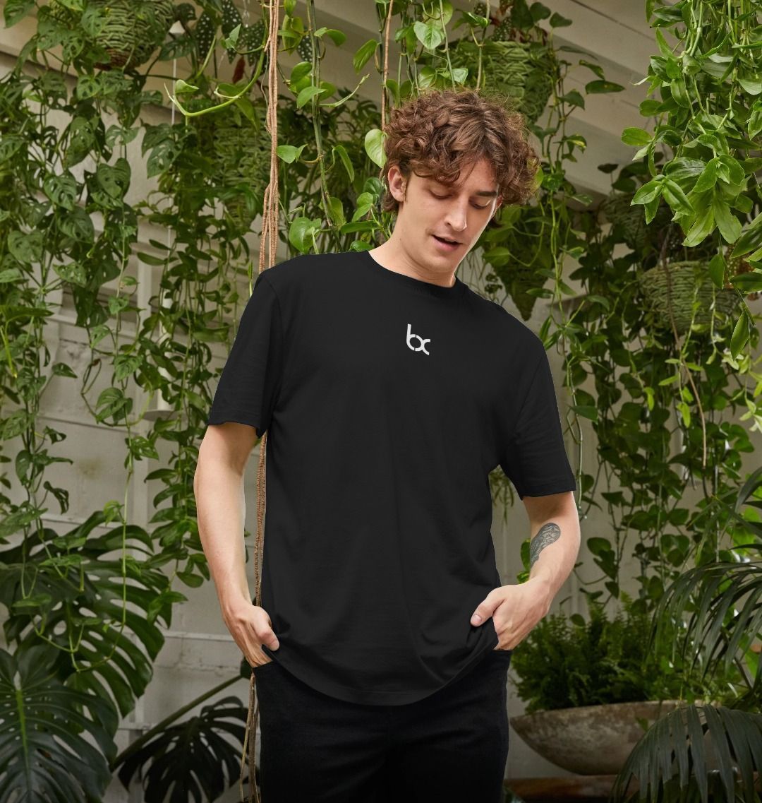 LONGLINE TEE - BLACK