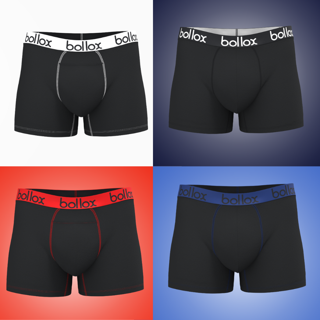 BFCM - Men's Trunk Bundle Deal- Bamboo & Cotton Blend. (4 pairs for the price of 3)